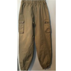 Pretty Little Thing High Waist Cargos Joggers